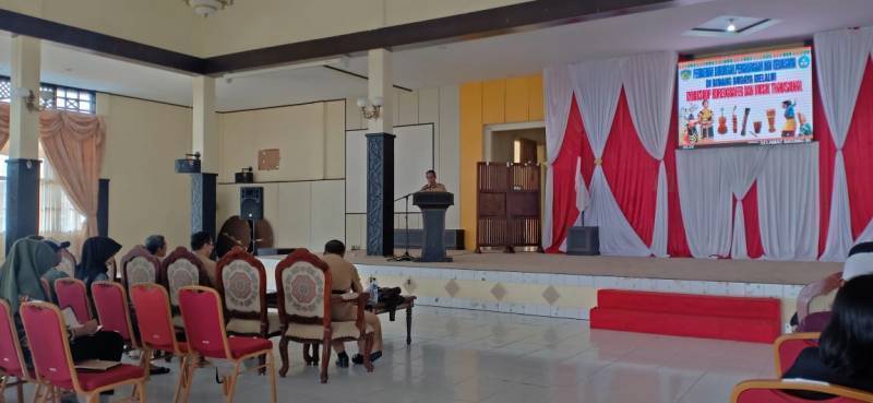 Pemberian Dukungan, Penghargaan dan Kerjasama Dibidang Budaya Melalui Workshop Koreografer dan Musik Tradisional Tahun 2019